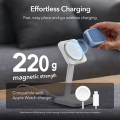 COQUE ESR ORBIT HALOLOCK MAGSAFE APPLE AIRPODS 4 BLEU