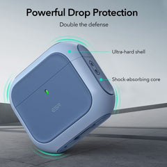 COQUE ESR ORBIT HALOLOCK MAGSAFE APPLE AIRPODS 4 BLEU