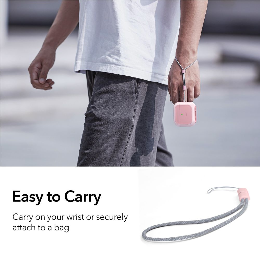 COQUE ESR ORBIT HALOLOCK MAGSAFE APPLE AIRPODS 4 ROSE