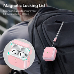 COQUE ESR ORBIT HALOLOCK MAGSAFE APPLE AIRPODS 4 ROSE