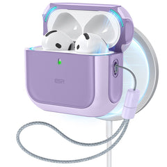 COQUE ESR ORBIT HALOLOCK MAGSAFE APPLE AIRPODS 4 VIOLETTE