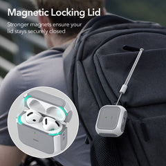 COQUE ESR ORBIT HALOLOCK MAGSAFE APPLE AIRPODS 4 BLANCHE