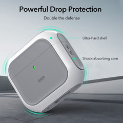 COQUE ESR ORBIT HALOLOCK MAGSAFE APPLE AIRPODS 4 BLANCHE