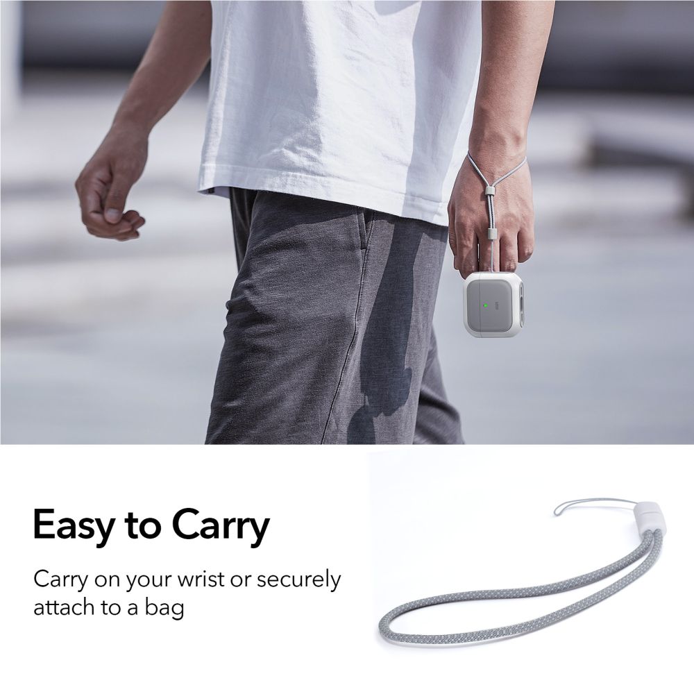 COQUE ESR ORBIT HALOLOCK MAGSAFE APPLE AIRPODS 4 BLANCHE