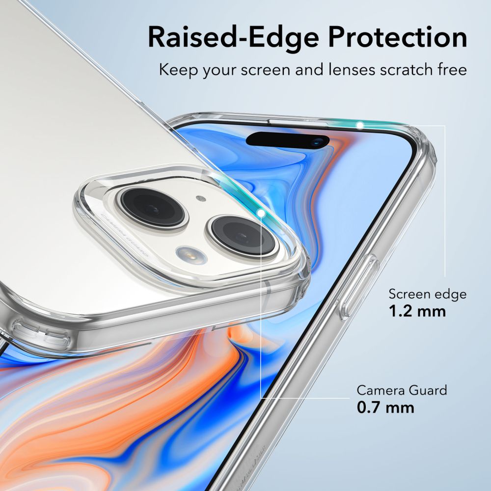 COQUE ESR PROJECT ZERO IPHONE 15 TRANSPARENTE