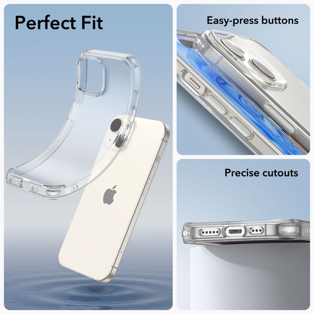 COQUE ESR PROJECT ZERO IPHONE 15 TRANSPARENTE