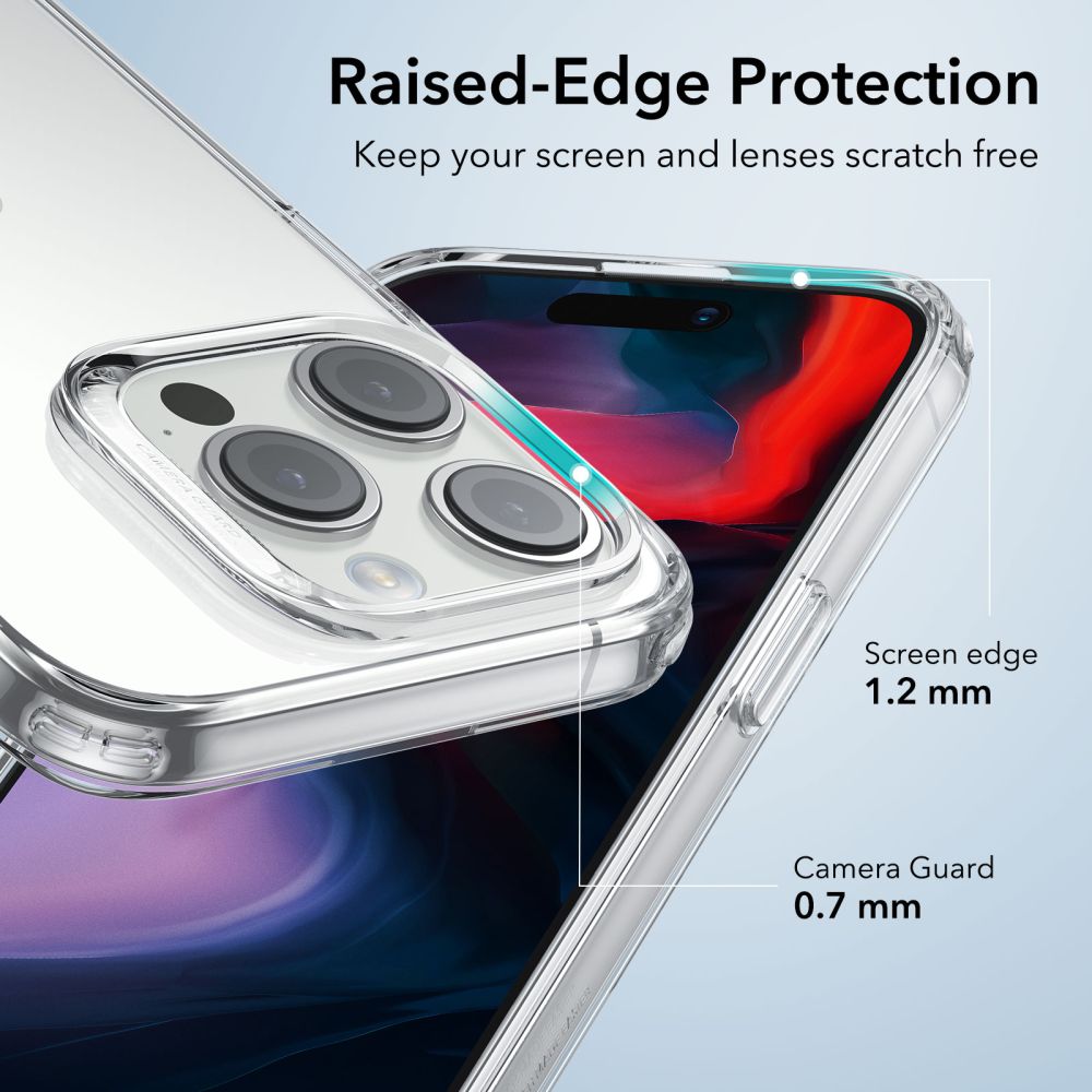 COQUE ESR PROJECT ZERO IPHONE 15 PRO TRANSPARENTE