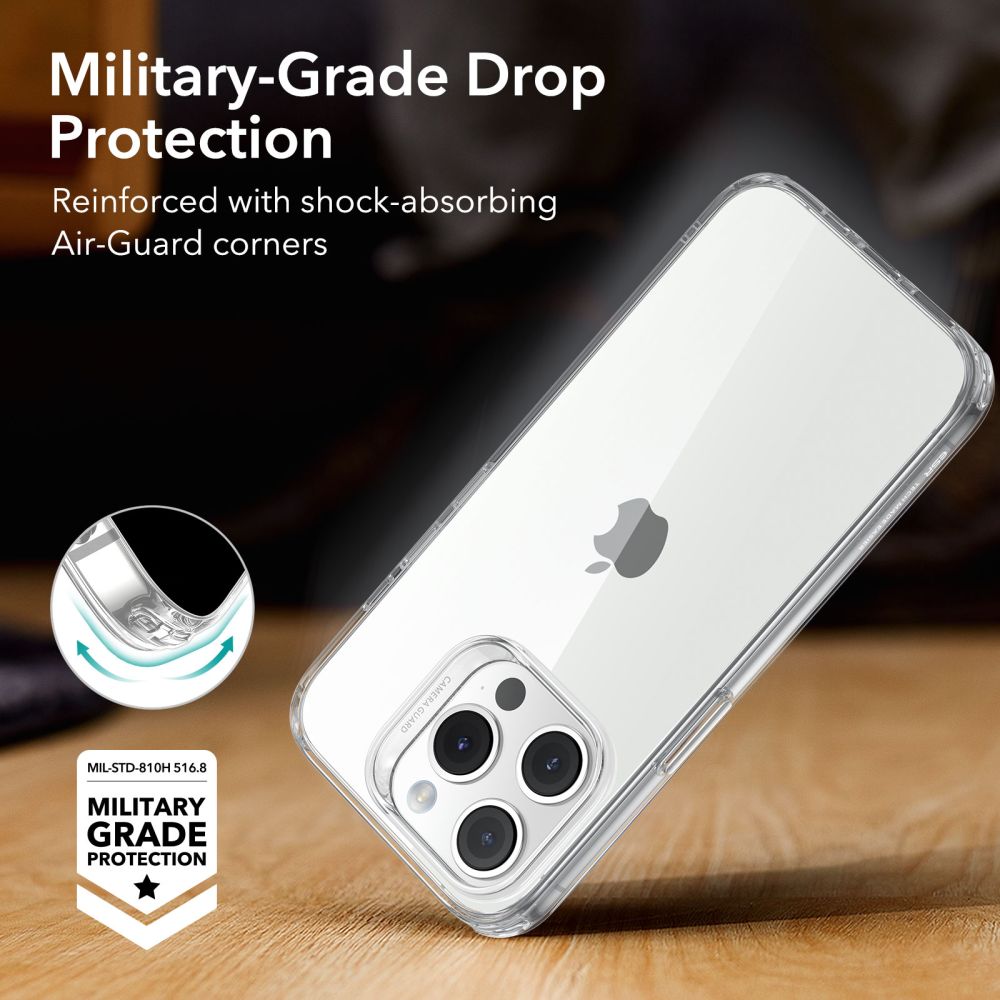 COQUE ESR PROJECT ZERO IPHONE 15 PRO TRANSPARENTE