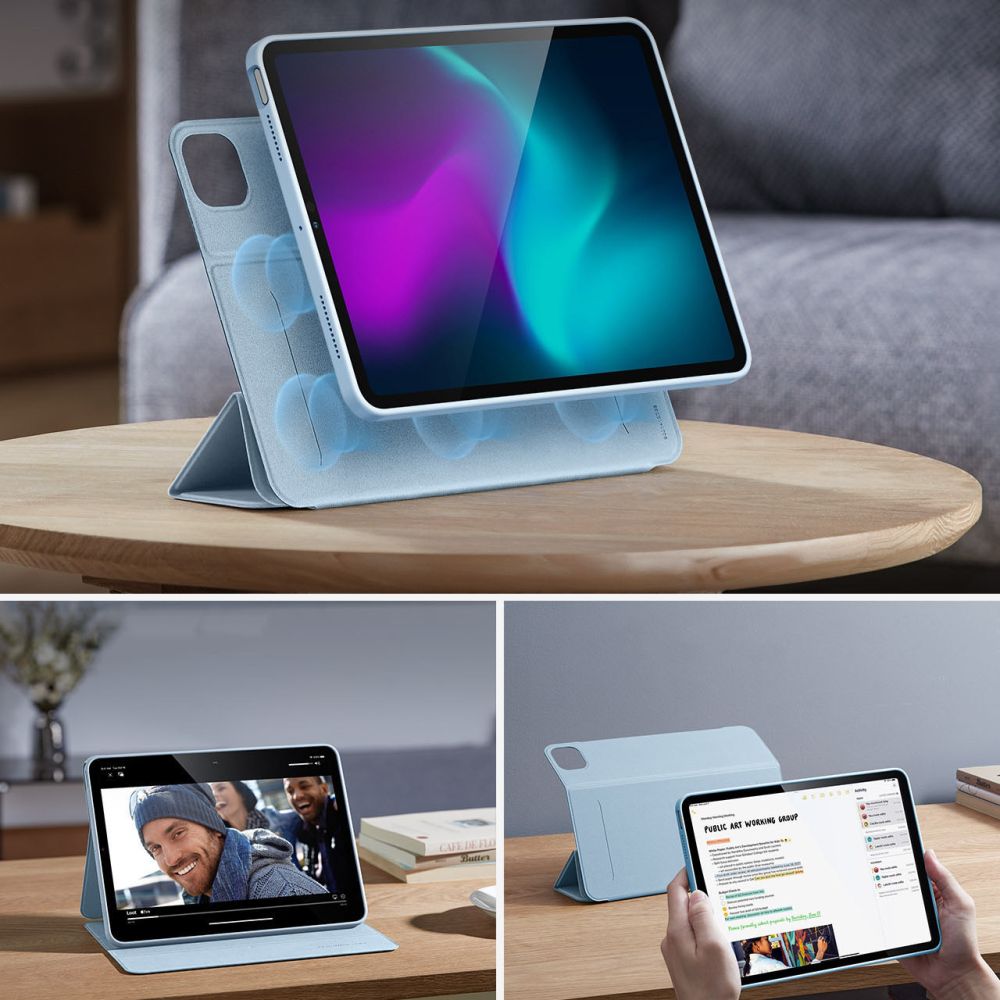 COUVERTURE ESR REBOUND HYBRID IPAD AIR 10.9 4 / 5 / 2020-2022 / 11 6 / 2024 BLEU CIEL