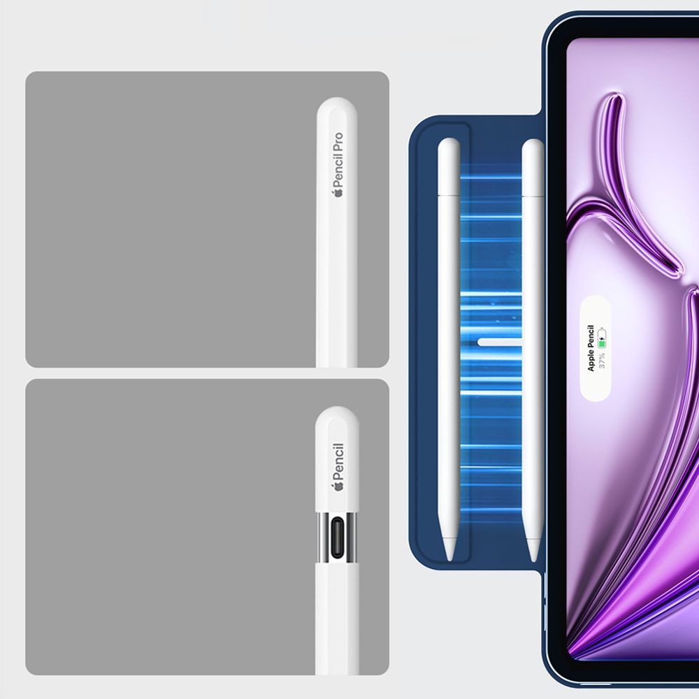 COUVERTURE ESR REBOUND MAGNÉTIQUE IPAD PRO 12,9” 4 / 5 / 6 / 2020-2022 / AIR 13” 1 / 2 / 2024-2025 BLEU MARINE