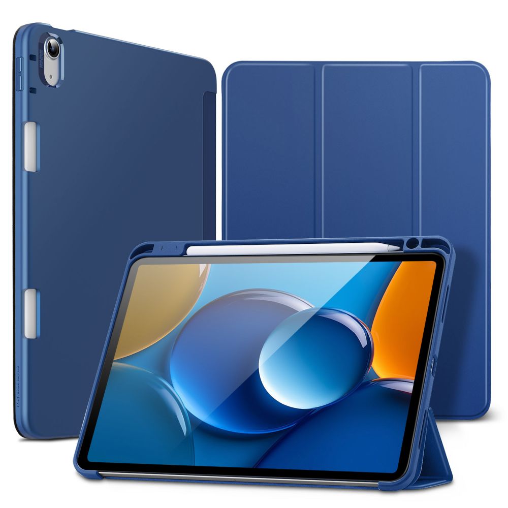 COUVERTURE / ÉTUI POUR IPAD AIR 10.9 4 / 5 / 2020-2022 / 11 6 / 2024 ESR REBOUND PENCIL IPAD AIR BLEU