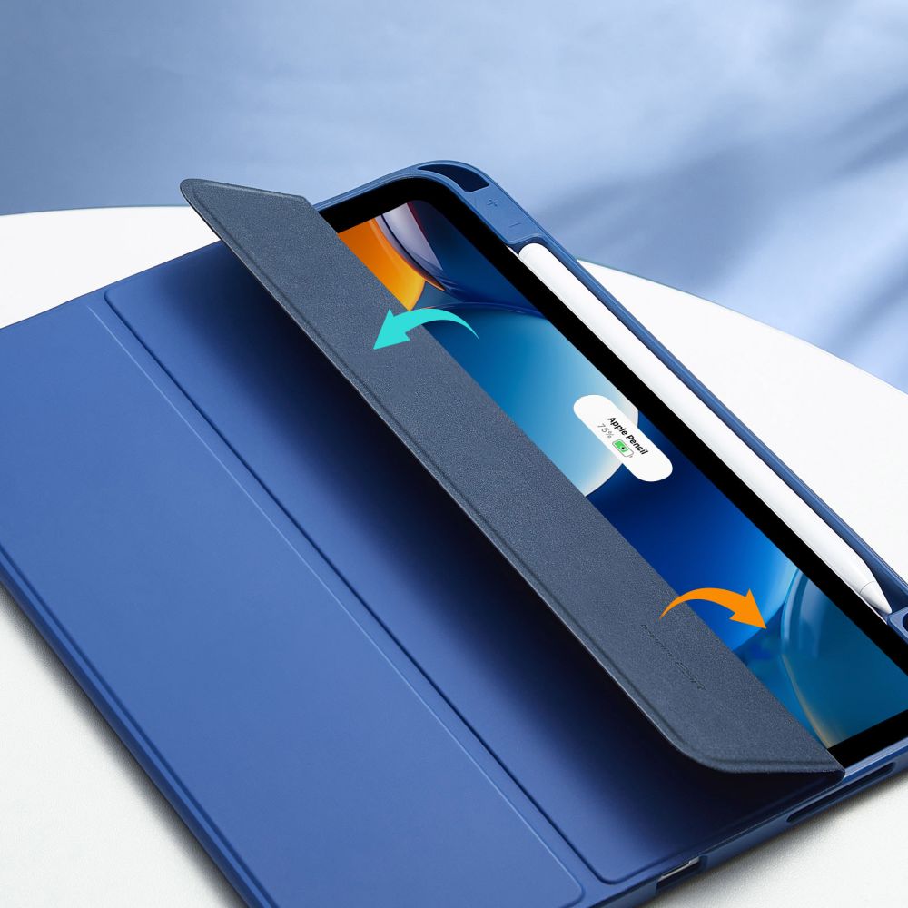 COUVERTURE / ÉTUI POUR IPAD AIR 10.9 4 / 5 / 2020-2022 / 11 6 / 2024 ESR REBOUND PENCIL IPAD AIR BLEU