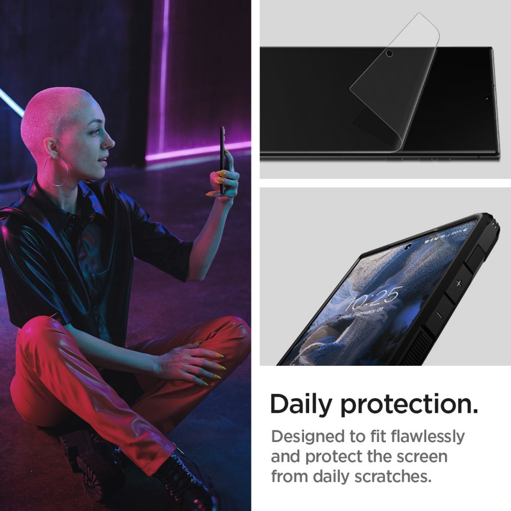 FILM PROTECTEUR SPIGEN NEO FLEX 2-PACK GALAXY S23 ULTRA TRANSPARENT