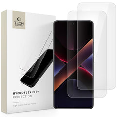 FILM PROTECTEUR TECH-PROTECT HYDROFLEX FIT+ 2-PACK XIAOMI REDMI NOTE 14 PRO 5G / 14 PRO+ PLUS 5G / POCO X7 5G TRANSPARENT