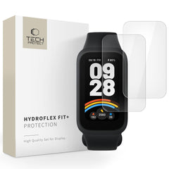 FOLIE HYDROGEL TECH-PROTECT HYDROFLEX FIT+ 2-PACK XIAOMI SMART BAND 9 ACTIVE CLEAR