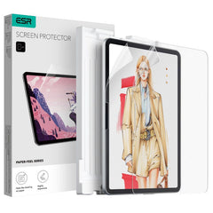 2X FILM DE PROTECTION POUR IPAD PRO 11 5 / 2024 ESR PAPER FEEL 2-PACK MATTE CLEAR