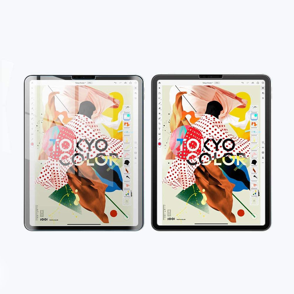 2X FILM PROTECTEUR HOFI PAPER PRO+ 2-PACK IPAD 10.2 7 / 8 / 9 / 2019-2021 MATTE TRANSPARENT