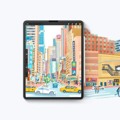 2X FILM PROTECTEUR HOFI PAPER PRO+ 2-PACK IPAD 10.2 7 / 8 / 9 / 2019-2021 MATTE TRANSPARENT