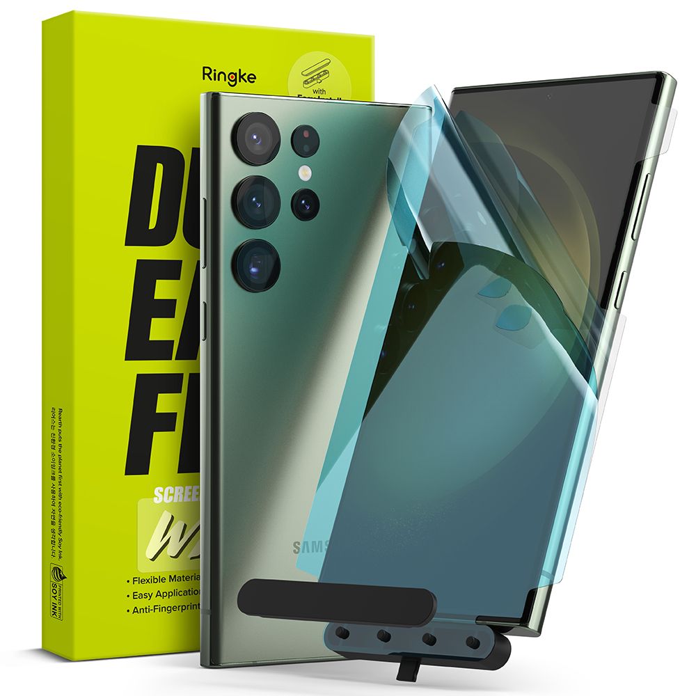 FILM PROTECTEUR RINGKE DUAL EASY 2-PACK GALAXY S23 ULTRA TRANSPARENT