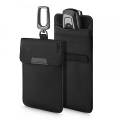 POCHETTE FARADAY SPIGEN SANS CLÉ BLOQUEUR DE SIGNAL RFID NOIR