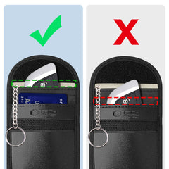 TECH-PROTECT KLR100 ÉTUI SANS CLÉ BLOQUEUR DE SIGNAL RFID NOIR