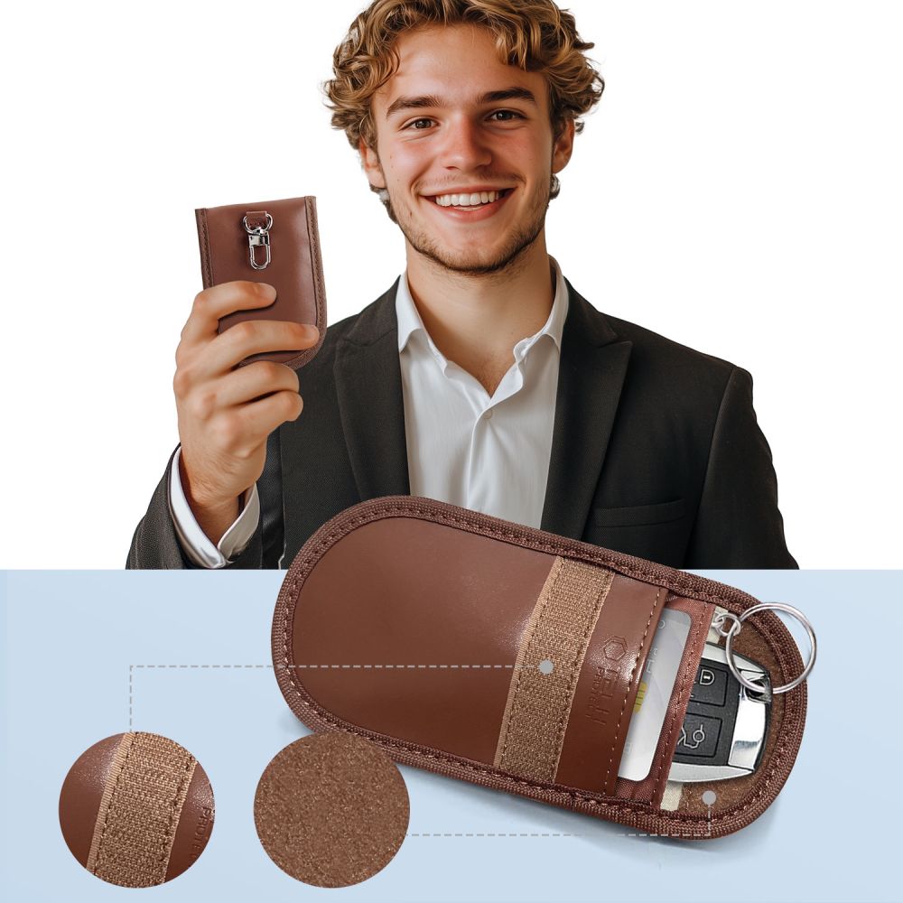 TECH-PROTECT KLR100 ÉTUI SANS CLÉ BLOQUEUR DE SIGNAL RFID ESPRESSO