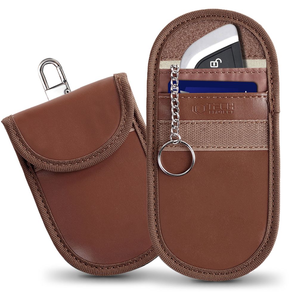 TECH-PROTECT KLR100 ÉTUI SANS CLÉ BLOQUEUR DE SIGNAL RFID ESPRESSO