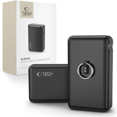 TECH-PROTECT KLR200 ÉTUI ANTI-SIGNAL RFID MÉTAL SANS CLÉ NOIR