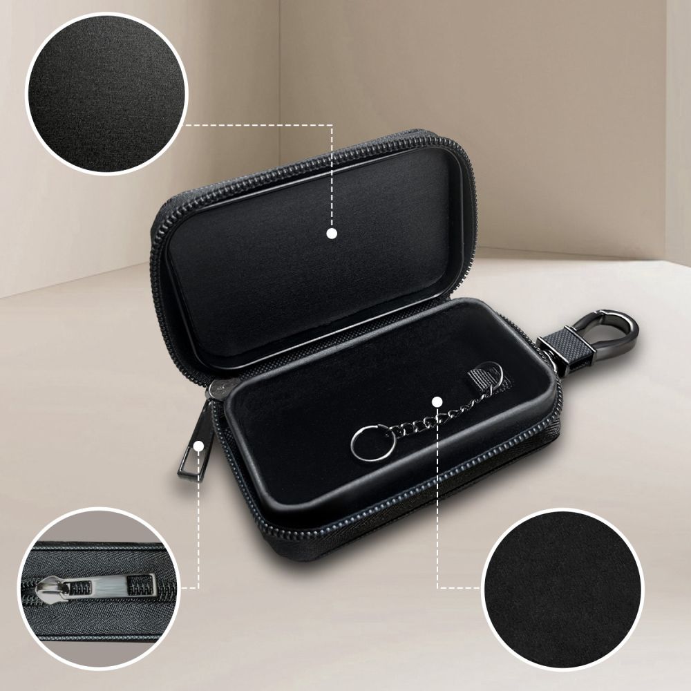 ÉTUI ANTI-RFID SANS CLÉ FARADAYA TECH-PROTECT KLR300 NOIR
