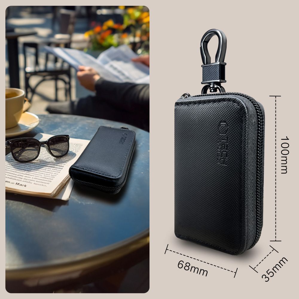 ÉTUI ANTI-RFID SANS CLÉ FARADAYA TECH-PROTECT KLR300 NOIR