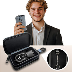 ETUI ANTI-RFID SANS CLÉ FARADAYA TECH-PROTECT KLR300 COULEUR GRIS CRAYON
