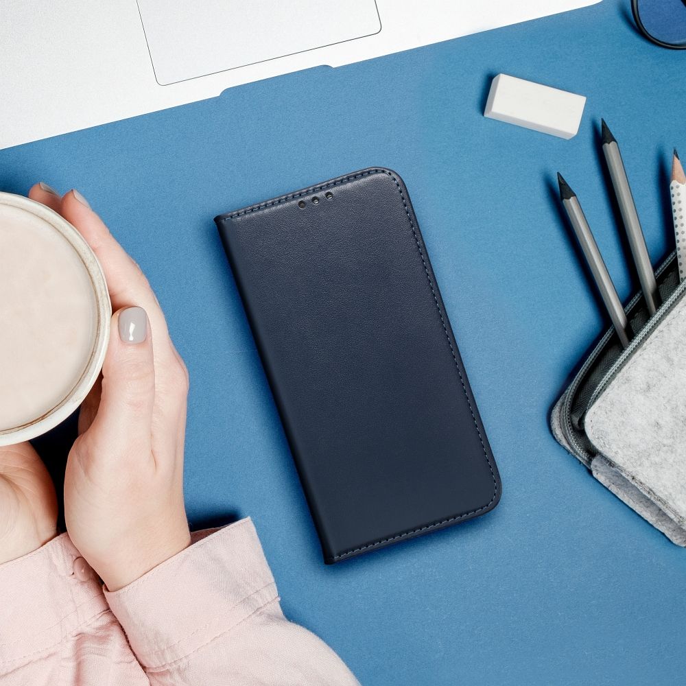 COUVERTURE DE LIVRE POUR HUAWEI NOVA 12 SE HEYCASE MAGNETO WALLET BLEU