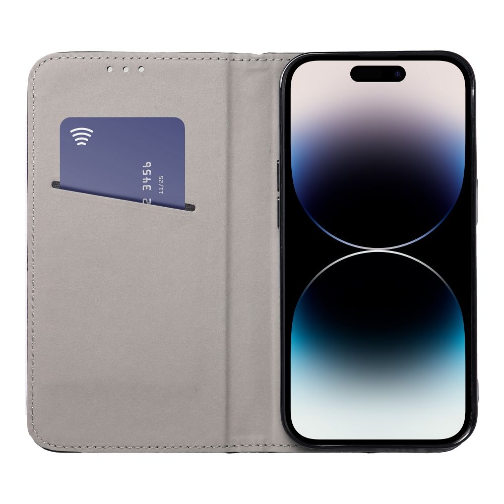 COUVERTURE DE LIVRE POUR HUAWEI NOVA 12i HEYCASE MAGNETO WALLET NOIRE