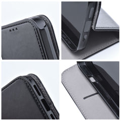 COUVERTURE DE LIVRE POUR HUAWEI NOVA 12i HEYCASE MAGNETO WALLET NOIRE