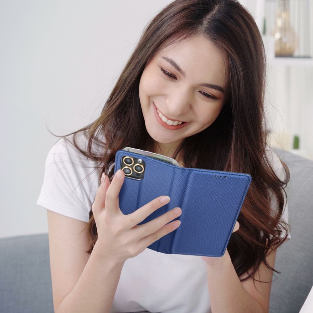 COUVERTURE DE LIVRE POUR OPPO A60 HEYCASE MAGNETO WALLET MARINE