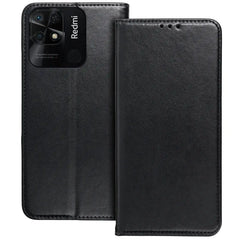 COUVERTURE DE LIVRE POUR XIAOMI REDMI 10C HEYCASE MAGNETO WALLET NOIRE
