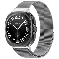 BRACELET EN METAL POUR SAMSUNG GALAXY WATCH ULTRA (47 MM) HEYBAND MILANESE ARGENT