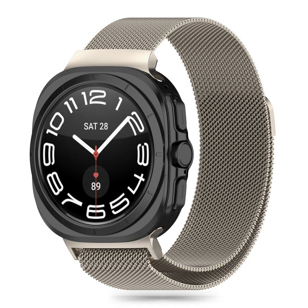 BRACELET EN METAL POUR SAMSUNG GALAXY WATCH ULTRA (47 MM) HEYBAND MILANESE STARLIGHT