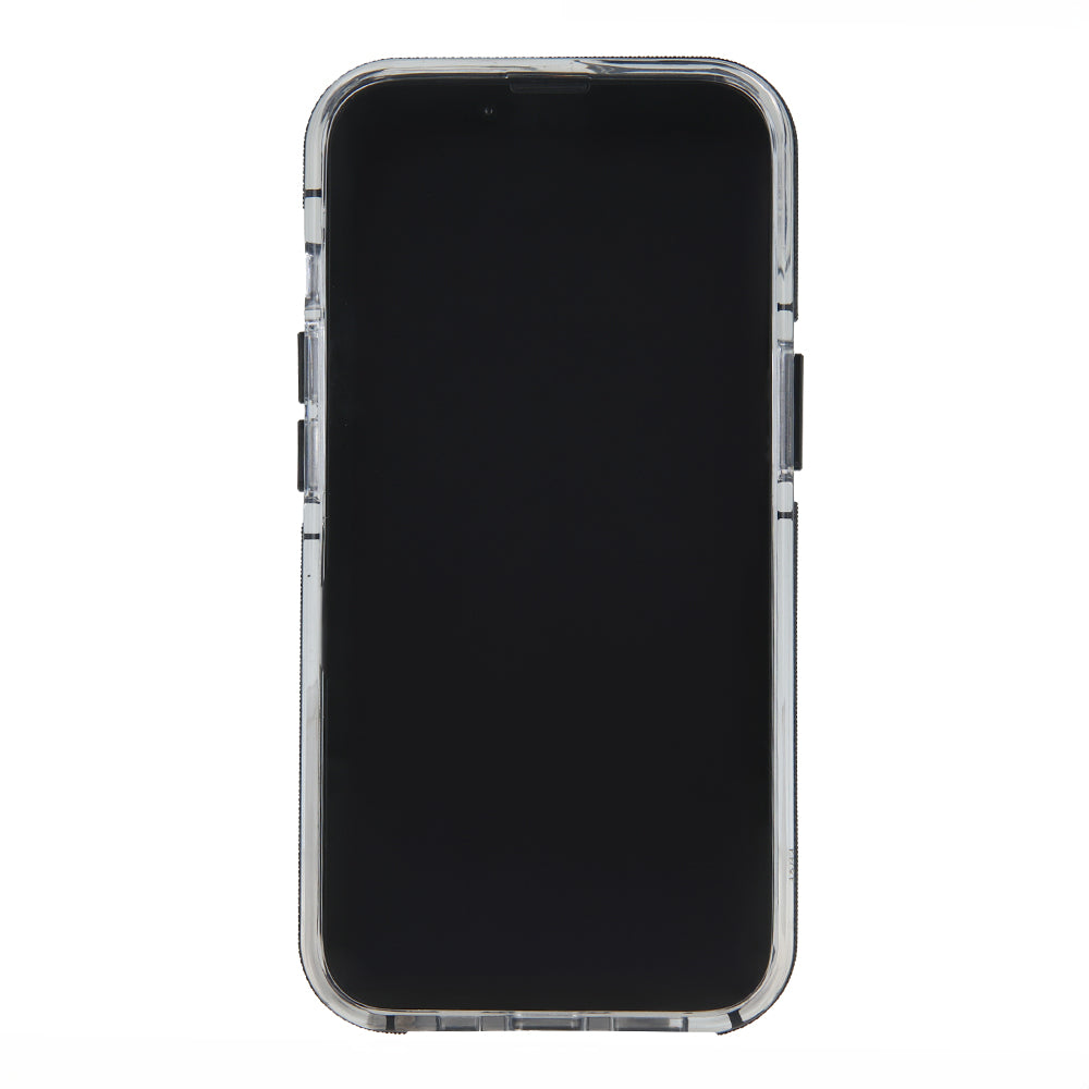 COUVERCLE EN CARBONE POUR IPHONE 15 HEYCASE ACRYLIC FIBER NOIR