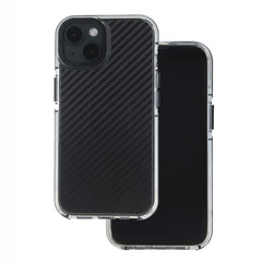 COUVERCLE EN CARBONE POUR IPHONE 15 HEYCASE ACRYLIC FIBER NOIR