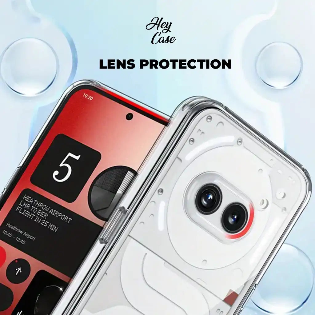 COQUE POUR NOTHING PHONE 2A / 2A PLUS HEYCASE AIR DEFENSE TRANSPARENT