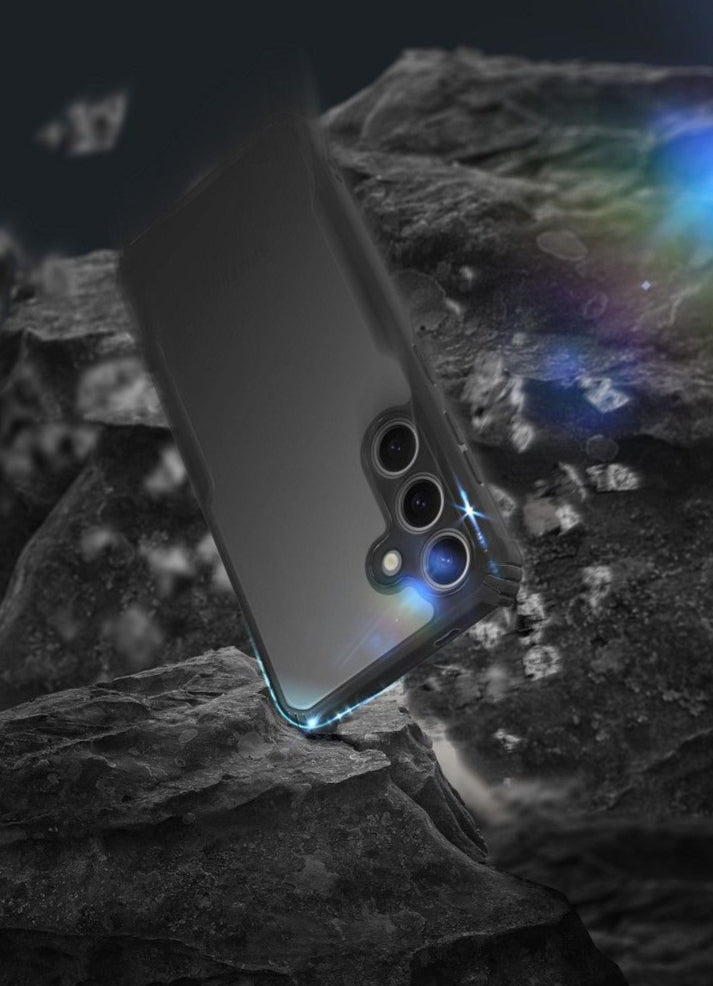COQUE RÉSISTANTE POUR HONOR X8B SUR HEYCASE ANTI-CHUTE NOIRE