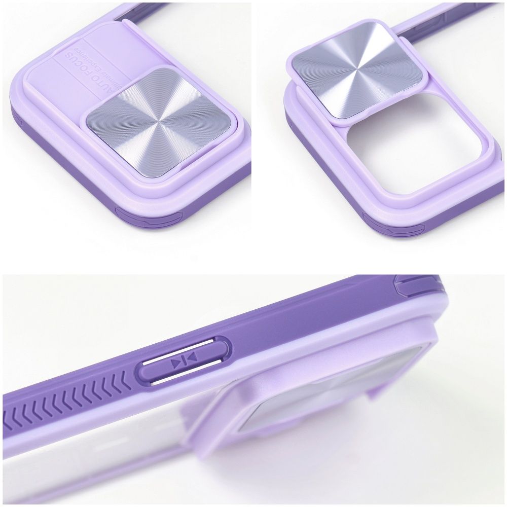 COQUE POUR SAMSUNG GALAXY A54 5G HEYCASE CAMSHIELD VIOLETTE