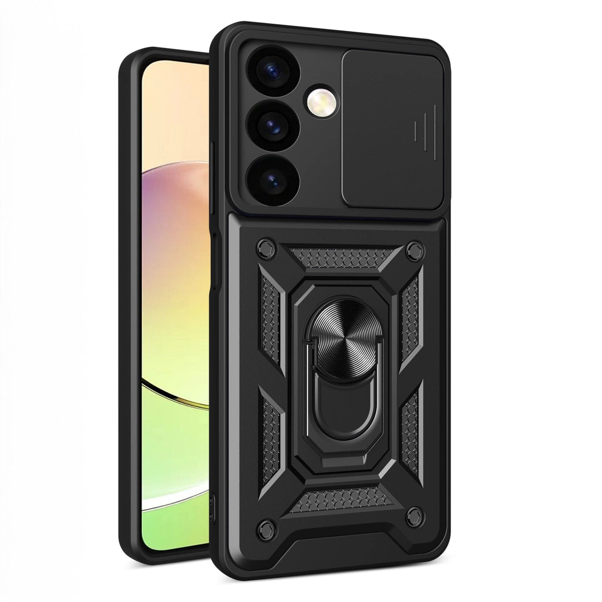 COQUE POUR XIAOMI POCO C65 / REDMI 13C HEYCASE CAMSHIELD NOIRE