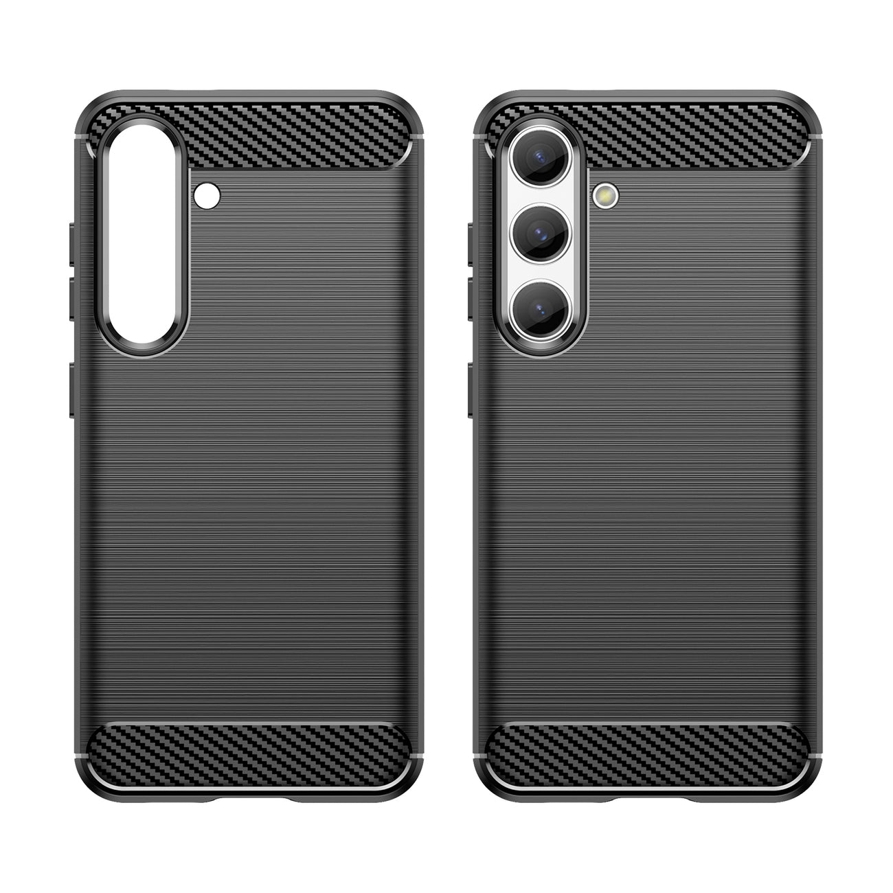 COQUE POUR SAMSUNG GALAXY S24 HEYCASE CARBON ARMOR NOIR