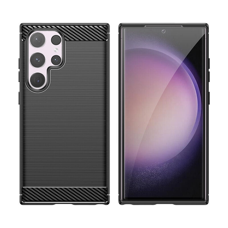 COQUE POUR SAMSUNG GALAXY S24 ULTRA HEYCASE CARBON ARMOR NOIR