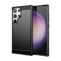 COQUE POUR SAMSUNG GALAXY S24 ULTRA HEYCASE CARBON ARMOR NOIR