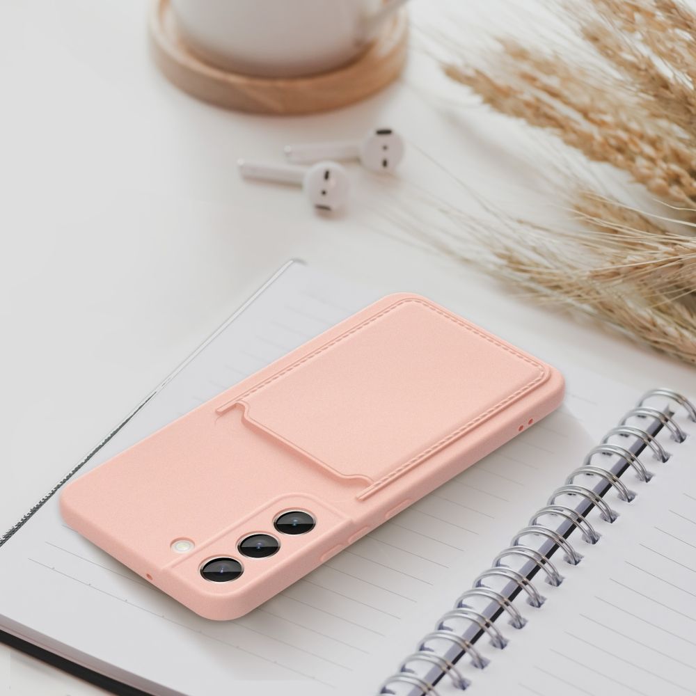 COQUE POUR SAMSUNG GALAXY A15 5G HEYCASE CARTE ROSE