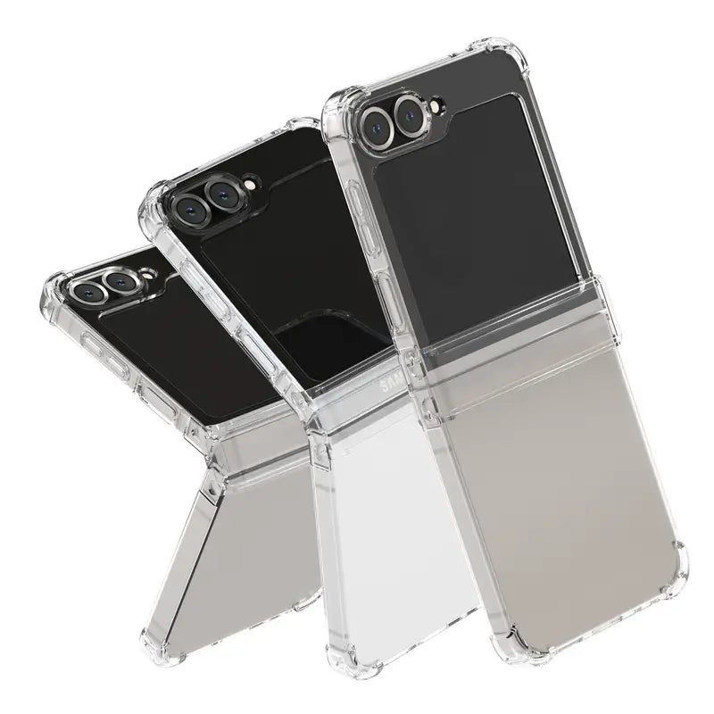 COQUE POUR SAMSUNG GALAXY Z FLIP 6 HEYCASE DEFENDER TRANSPARENT