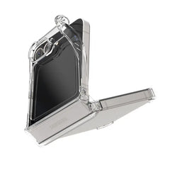 COQUE POUR SAMSUNG GALAXY Z FLIP 6 HEYCASE DEFENDER TRANSPARENT